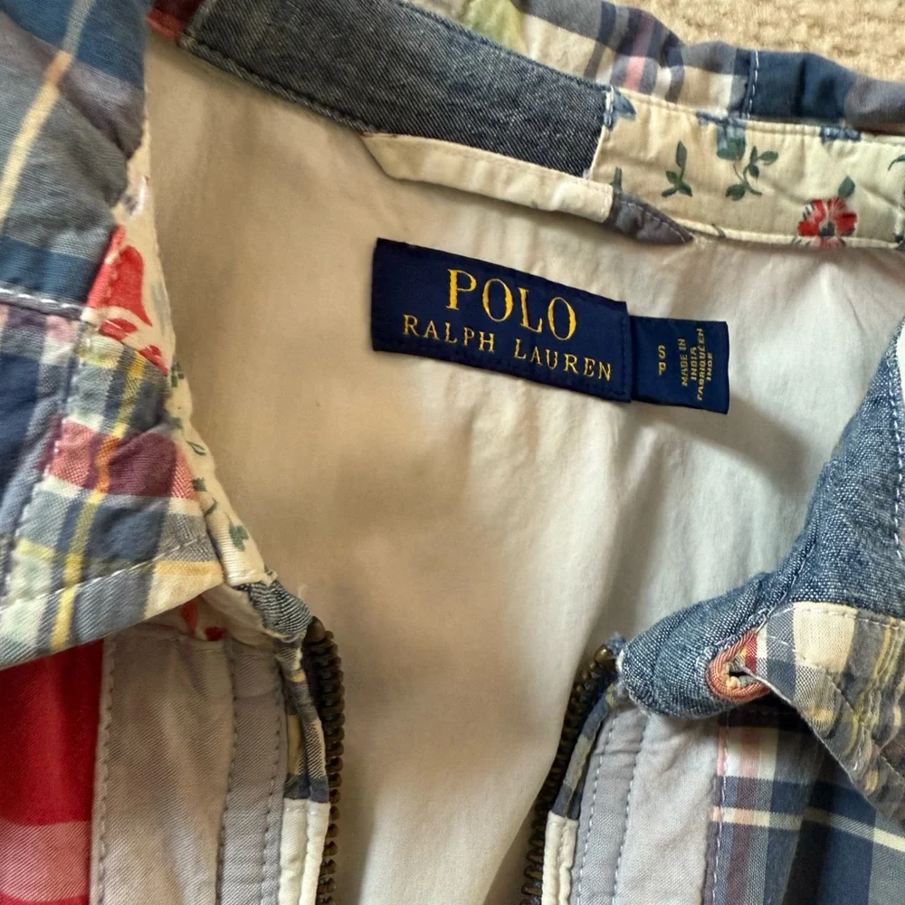 Ralph Lauren Multicolor Patchwork Jacket size Small - Picture 2 of 7